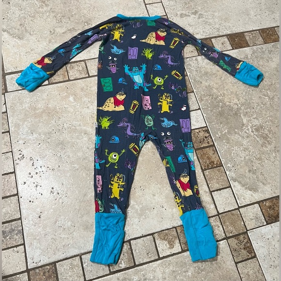 VGUC Little Sleepies Disney Pixar Monsters Inc Zippy - 6-12 months - Picture 3 of 4
